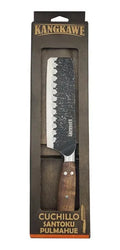 Cuchillo 7 Santoku Martillado Pulmahue Kangkawe + Grabado Láser