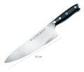 Cuchillo Chef Acero Alemán Kanka 8" — Funda Madera + Grabado Láser Gratis