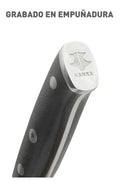 Cuchillo Chef Acero Alemán Kanka 8" — Funda Madera + Grabado Láser Gratis