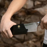 Cuchillo Chef Acero Alemán Kanka 8" — Funda Madera + Grabado Láser Gratis