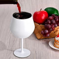 Copa Taca Brasil 400ml Blanca Doble Pared