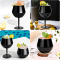 Copa Taca Brasil 400ml Negra Doble Pared