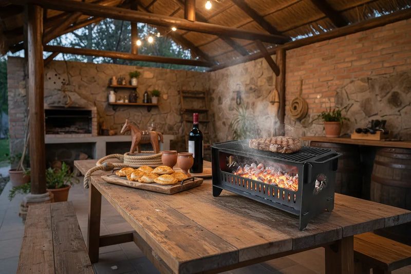 Parrillas desarmables