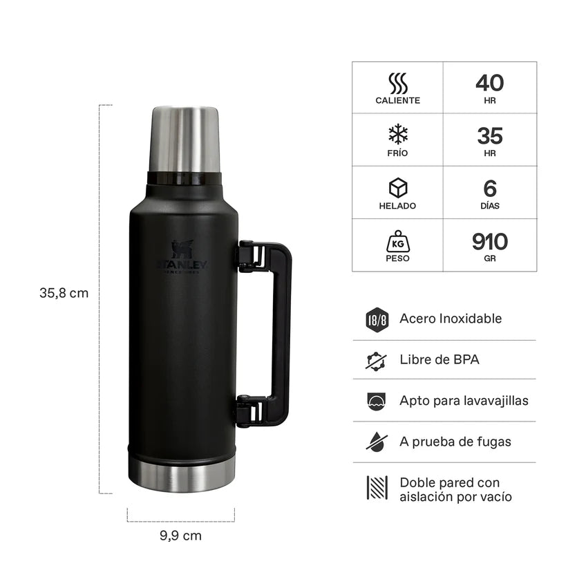 Termo 1.4 Lt Stanley Verde