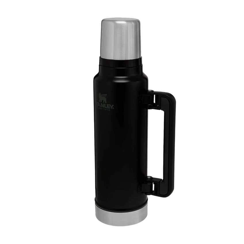 Termo 1.4 Lt Stanley Negro + Grabado Gratis