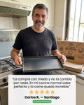 Plancha Churrasquera Argentina Acero al Carbón 2 Quemadores (foto 9)