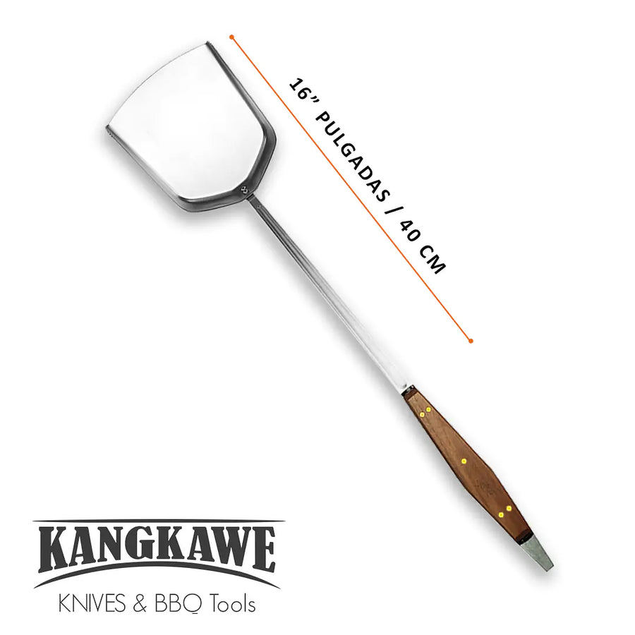 Medidas y dimensiones del set parrillero Pro XL Kangkawe pala carbonera y atizador