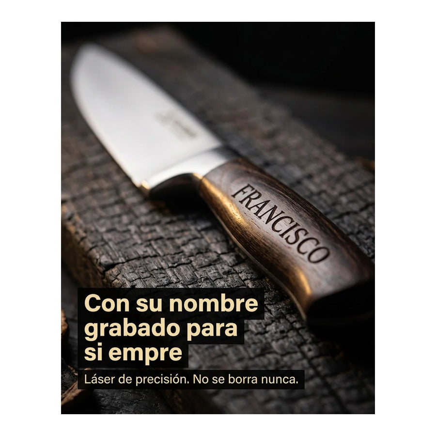 Tabla de Corte Bambu 3 Claveles 33 x 23 cm + Grabado Personalizado