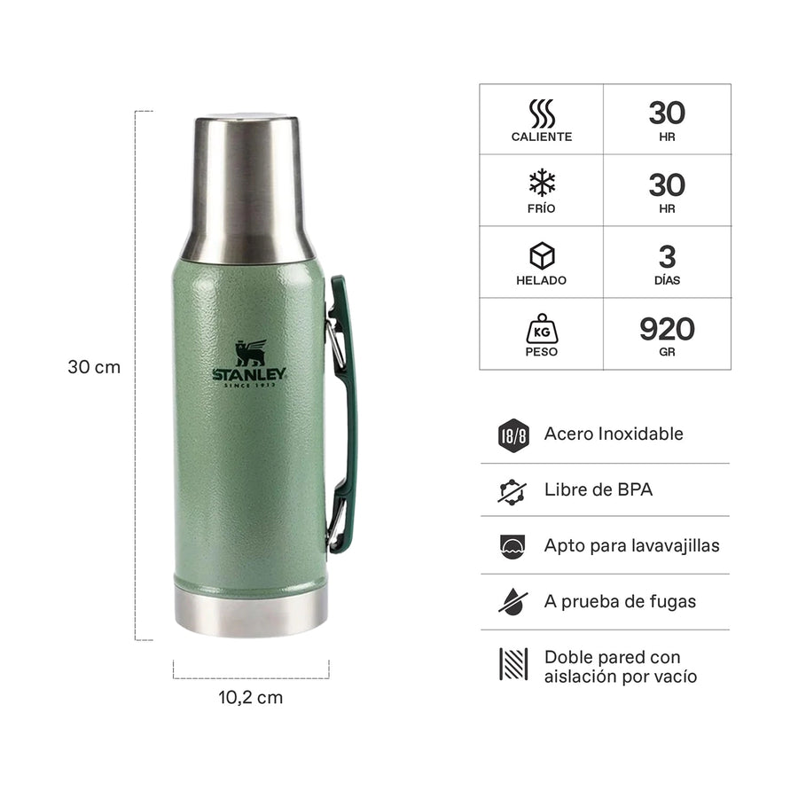 MATE SYSTEM CLASSIC VERDE | 1.2 LT + Grabado Láser
