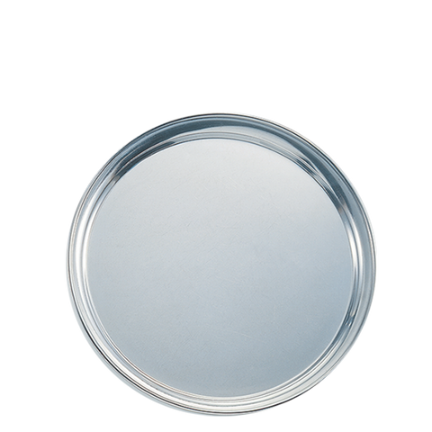 Bandeja Redonda Molde Acero Inoxidable 45cm Pizza Cocina