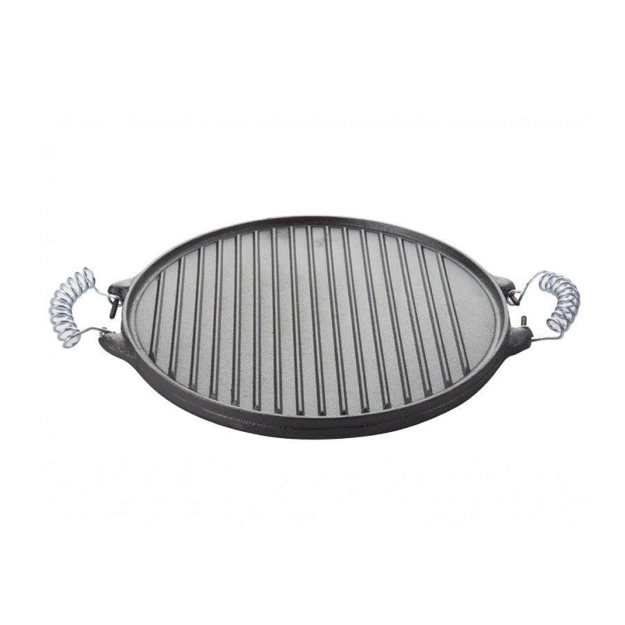 Plancha Churrasquera Reversible Fierro Fundido 25cm Cocina