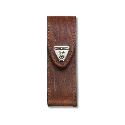 Estuche De Cuero Cortapluma Navaja 91-93mm Victorinox 4.0543