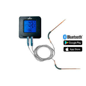 Termómetro Bluetooth Digital 2 Sondas Carne Asado Bbq