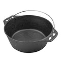 Olla Holandesa 25cm Hierro Fierro Con Alzador Premium (foto 2)