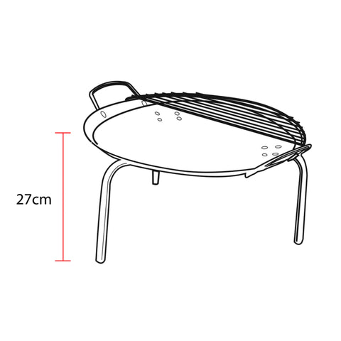 Disco Huaso 55cm Parrilla Asado Grilltech