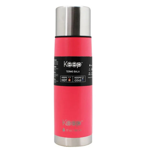 Termo Bala Keep 500ml Rosa