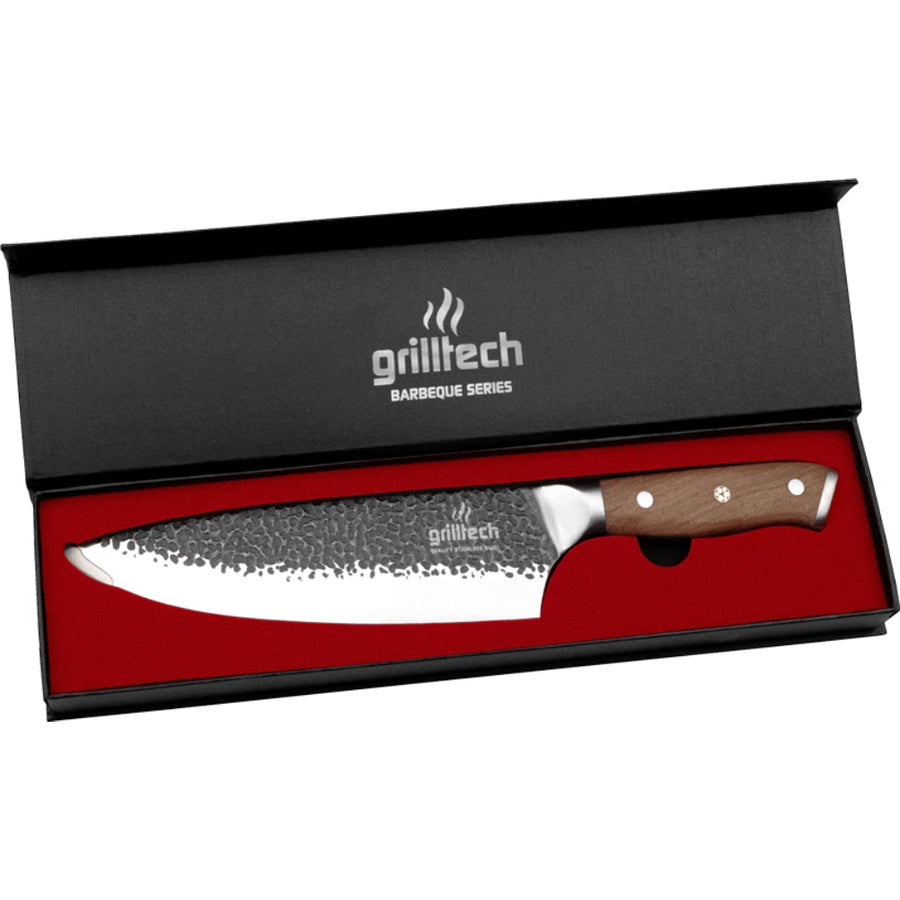 Cuchillo Martillado Chef 8 Premium Grilltech Parrilla Cocina