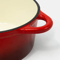 Olla Fierro Fundido Esmaltado 24cm Roja