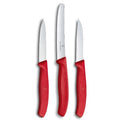 Set De Cuchillos De Verduras Rojo Victorinox 6.7111.3