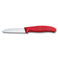 Cuchillo Verdura Victorinox Rojo 6.7401  Hoja Recta 8cm
