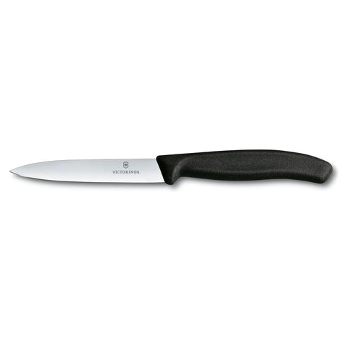 Cuchillo Cocina Victorinox Negro 6.7703 Hoja Recta 10cm