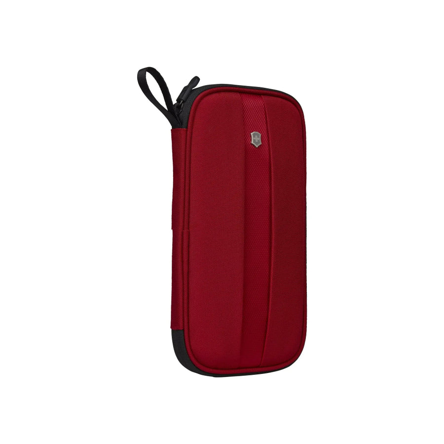 Porta Documentos de Viaje Victorinox con Bloqueo Rfid Color Rojo 610598