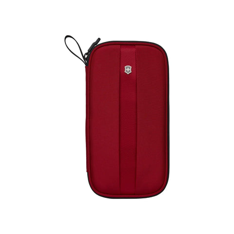 Porta Documentos de Viaje Victorinox con Bloqueo Rfid Color Rojo 610598