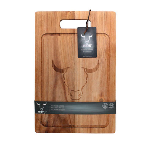 Tabla De Cortar Picar Carne 40cm Wayu Cocina Asado Parrilla