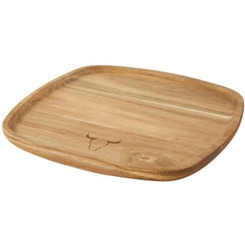 Plato Madera Wayu Asado Parrilla Bbq Barbacoa Cocina Quincho