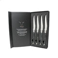 Set 4 Cuchillos Black Mesa Carne Wayu Limited Asado Cocina