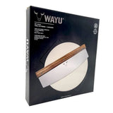 Set Piedra Pizza + Cortador De Pizza Wayu Horno Cocina Bbq