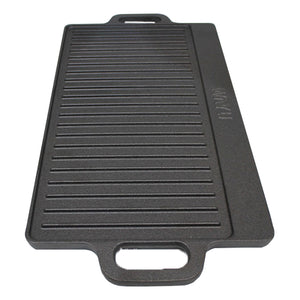 Plancha Reversible Fierro Fundido Wayu 51x23 Hierro Fundido