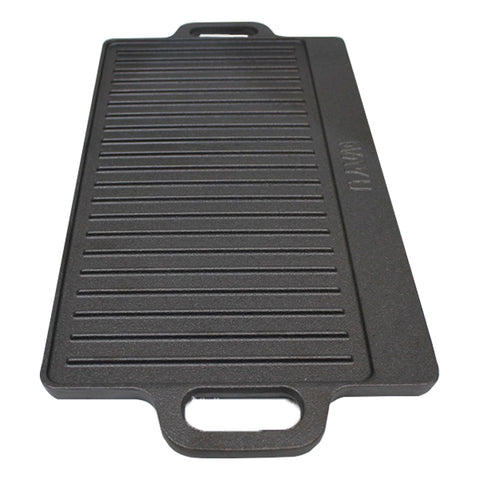 Plancha Reversible Fierro Fundido Wayu 51x23 Hierro Fundido
