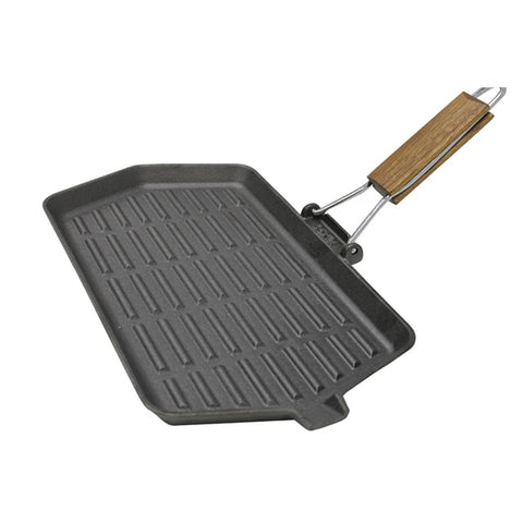 Sarten Fierro Fundido 21x35cm Wayu Abatible Hierro Fundido