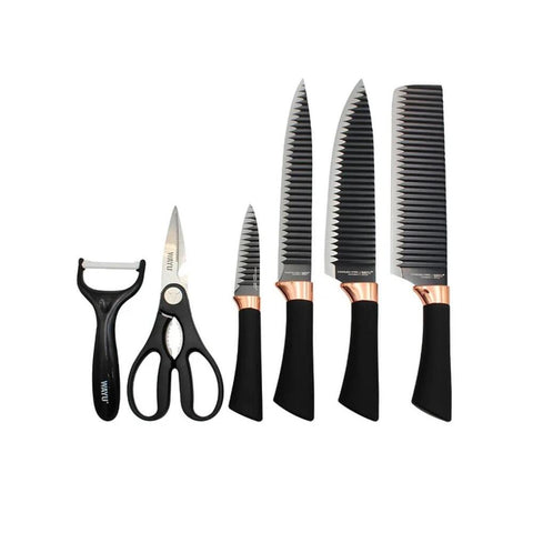 Set De 6 Pcs Wayu Rolling Cocina Parrilla