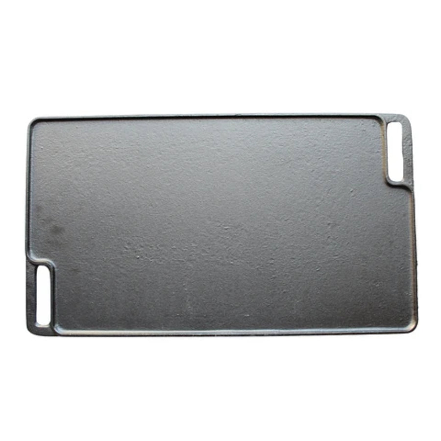 Plancha Churrasquera Reversible 46x26cm Hierro Fundido (foto 2)