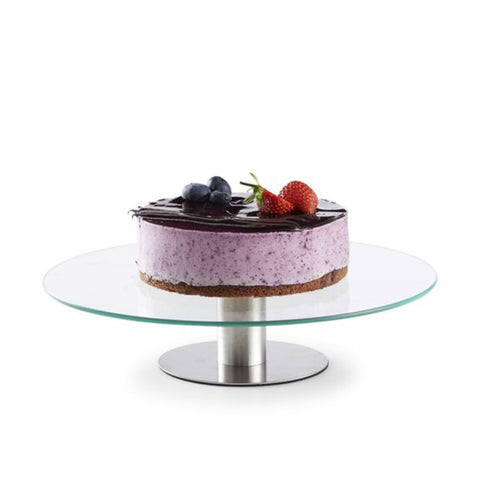 Base Giratoria Tortas Reposteria Soporte Pastel Inoxidable