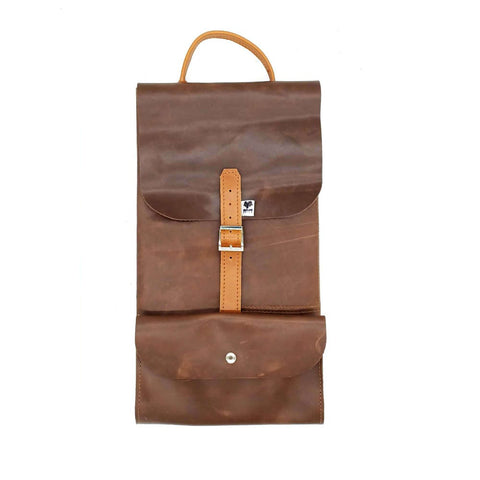 Bolso Parrillero Cuero Barrientos Parrilla + Grabado