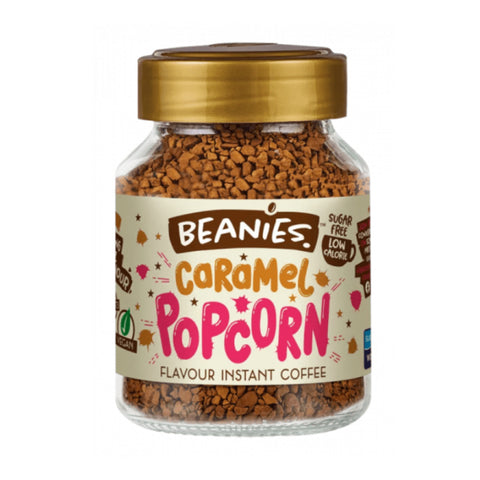 Café Beanies Coffee Instantaneo Liofizado Caramel Popcorn