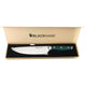 Cuchillo Puelo Acero Alemán Black Hand+ Grabado Láser