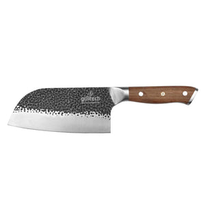 Cuchillo Machete Martillado Grilltech Premium Asado Cocina + Grabado Personalizado