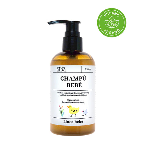 Champú Bebé - 250 Ml Apícola Del Alba Cabello Delicado