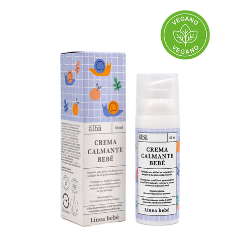 Crema Calmante Bebé - 50 Ml Apícola Del Alba Reparadora Piel