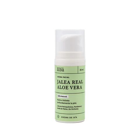 Crema Facial Jalea Real Aloe Vera - 35 Ml Apícola Del Alba