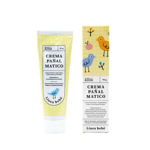 Crema Pañal Matico Piel Bebé- 90 Ml Apícola Del Alba