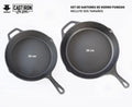 Set Sartenes Hierro Fundido Kanka 25-30cm Sartén Iron Cast (foto 10)