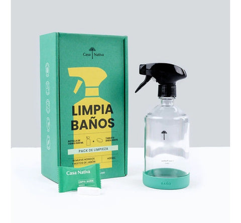 Kit Inicial Limpiabaños Casa Nativa Premium
