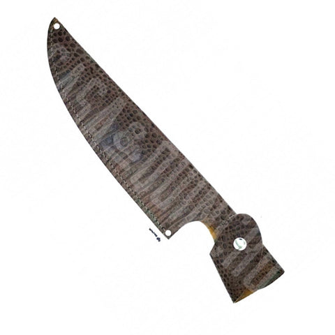 Porta Cuchillo Funda Cuero Cocina Parrilla + Grabado