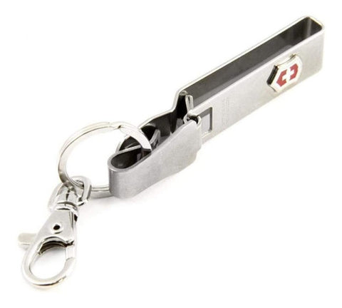 Llavero Victorinox Clip Con Mosquetón Sin Cadena Premium  4.1858