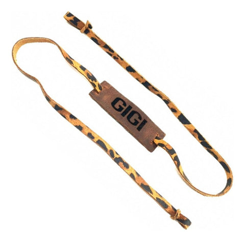 Straps Sujetador Lentes Cuero Ajustable + Grabado  Gratis